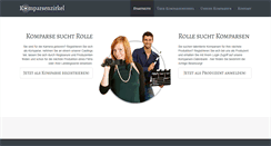 Desktop Screenshot of komparsen-zirkel.de